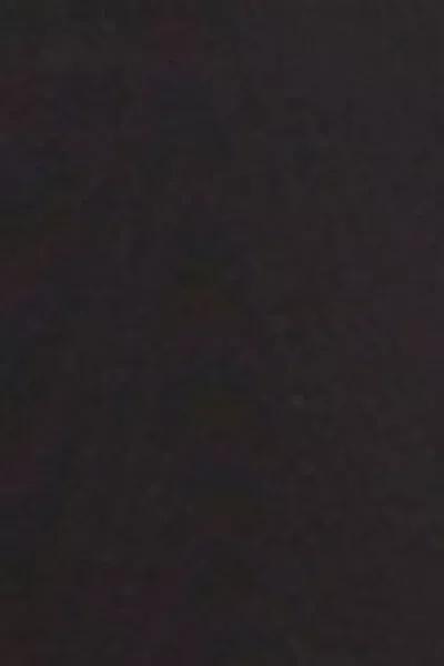 Black Plush Thermal Leggings, Black, large image number 4