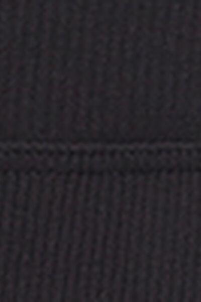 Black Cashmere Leggings, Black, large image number 4