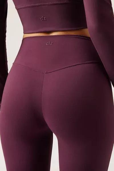 BURGUNDY RED First Class Soft Touch Flared Trousers, 5501_106F, large image number 3