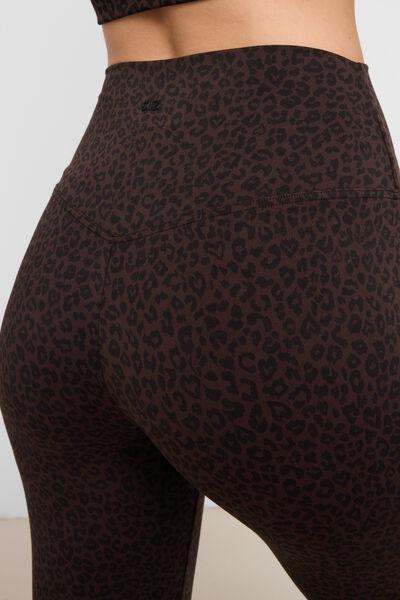 Brown First Class Soft Touch Flared Pants, 5501_209F, large image number 3