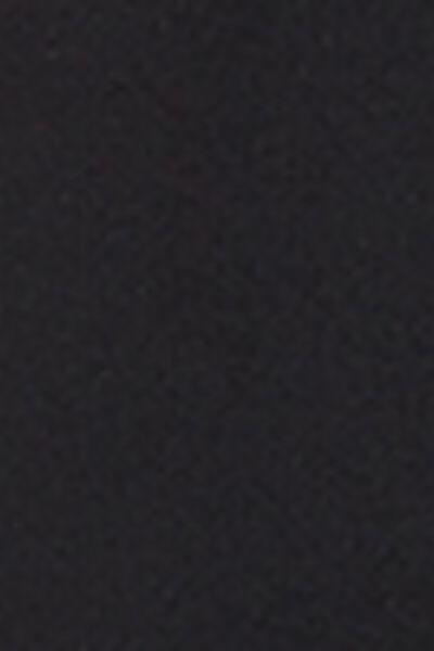 Black Seamless Sports Leggings, Black, large image number 4