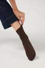 Dark Brown 50 Denier Soft Touch Socks - One-Size