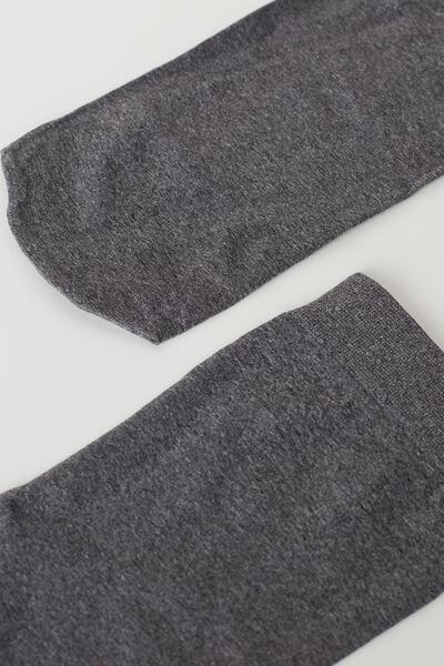 Grey 50 Denier Soft Touch Socks - One-Size, Mid Grey Blend, large image number 2