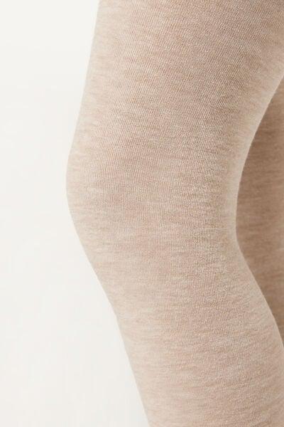 مزيج طبيعي من الجوارب غير الش"ا"ة للغاية مع الكشمير ، للبنات الصغار, Natural Blend, large image number 1