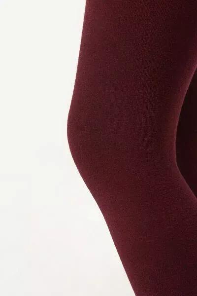 الجوارب العنب سوبر مبهمة مع الكشمير ، "تاة الأط"ال, Grape, large image number 1