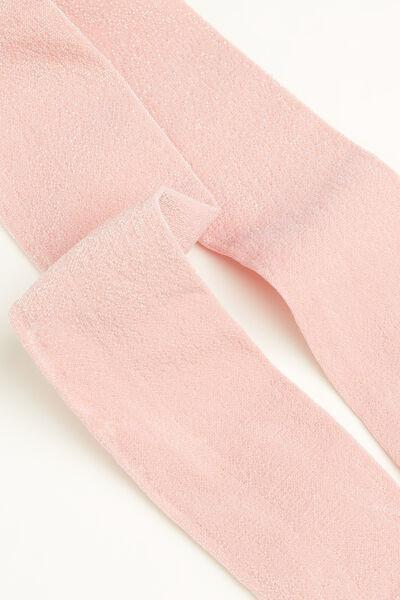 70 Denier Glitter Opaque Tights , Pink, Kids Girls, , large image number 1