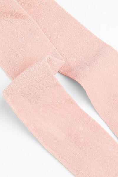 Pink Glitter  Microfibre Tights, Kids Girl, Pink Glitter, medium