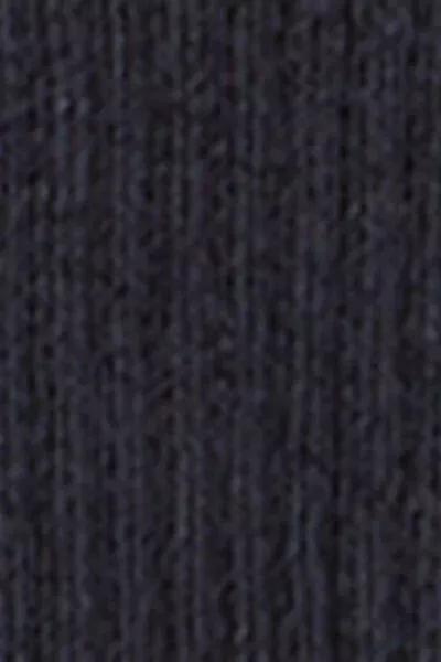 Narrow Ribbed Bow-Detail Tights, Navy, Kids Girls, 5501_5508, large image number 4