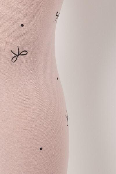 60 Denier Microfibre Tights, Pink, Kids Girls, 5501_5504, large image number 2