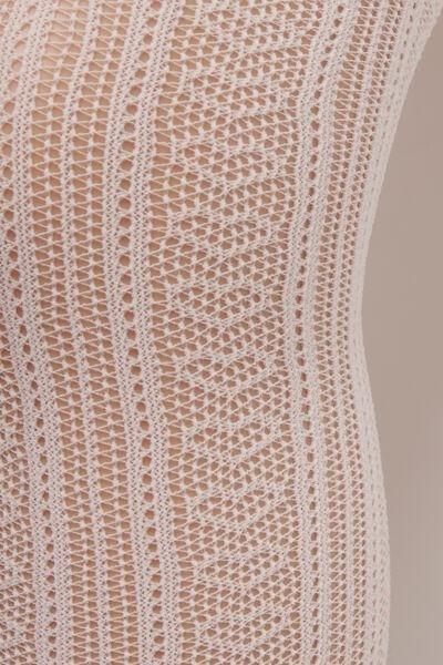 Geometric Pattern Tights, Kids Girls, Pink, , large image number 4
