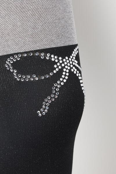 80 Denier Microfibre Tights, Grey, Kids Girls, 5501_5505, medium