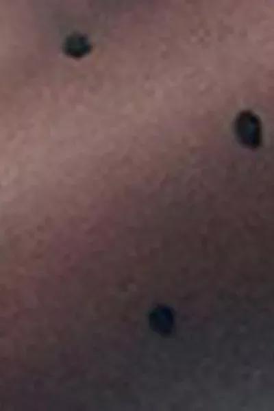 كولون ضيق منقط باللون الأسود ، للنساء, Black Polka Dots, large image number 6