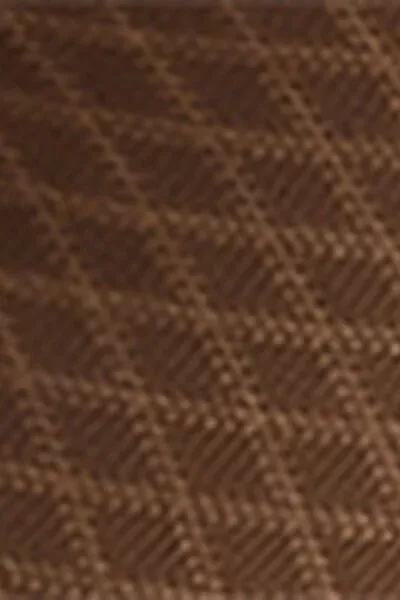 70 Denier Diamond Pattern Tights, Brown, 5501_5502, large image number 3