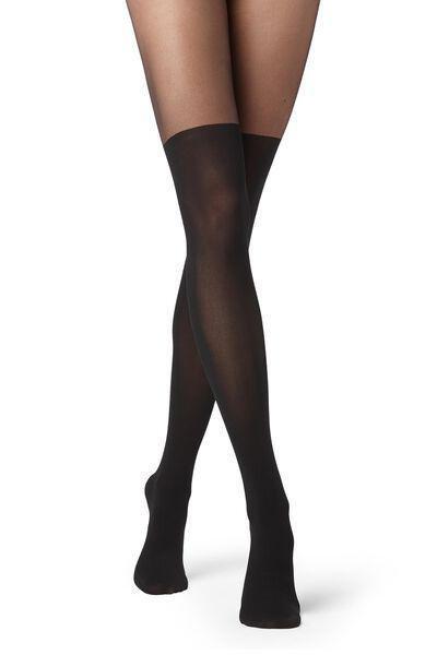 Black Over-Knee Tights, , large image number 5