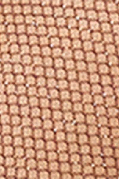 50 Denier Fishnet Tights With Glitter, Black/Gold Mesh, 5501_5299, large image number 3