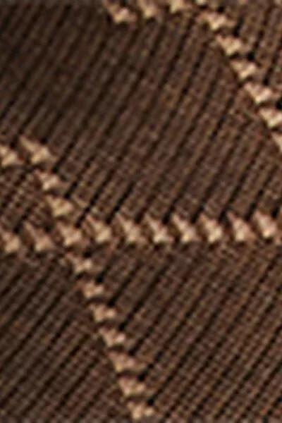 Diamond-Patterned Cashmere Tights, Black, 5501_5400, large image number 3