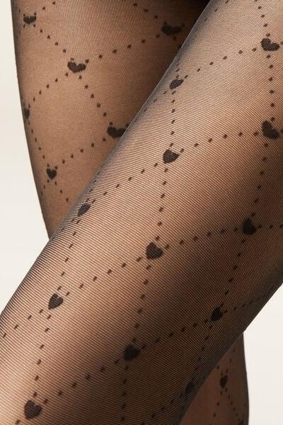 30 Denier Sheer Tights, Black, 5501_5530, large image number 2