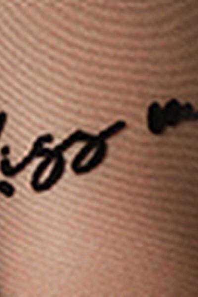 30 Denier Kiss Me Sheer Tights, Black, 5501_5231, large image number 3