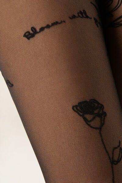 30 Denier Sheer Tights, Black, Black, large image number 3