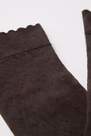 Calzedonia - Black Polka-Dot Patterned Knee-High Socks - One-Size