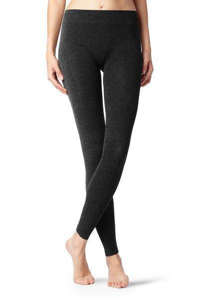 Grey Blend Super Opaque Leggings, , large image number 6