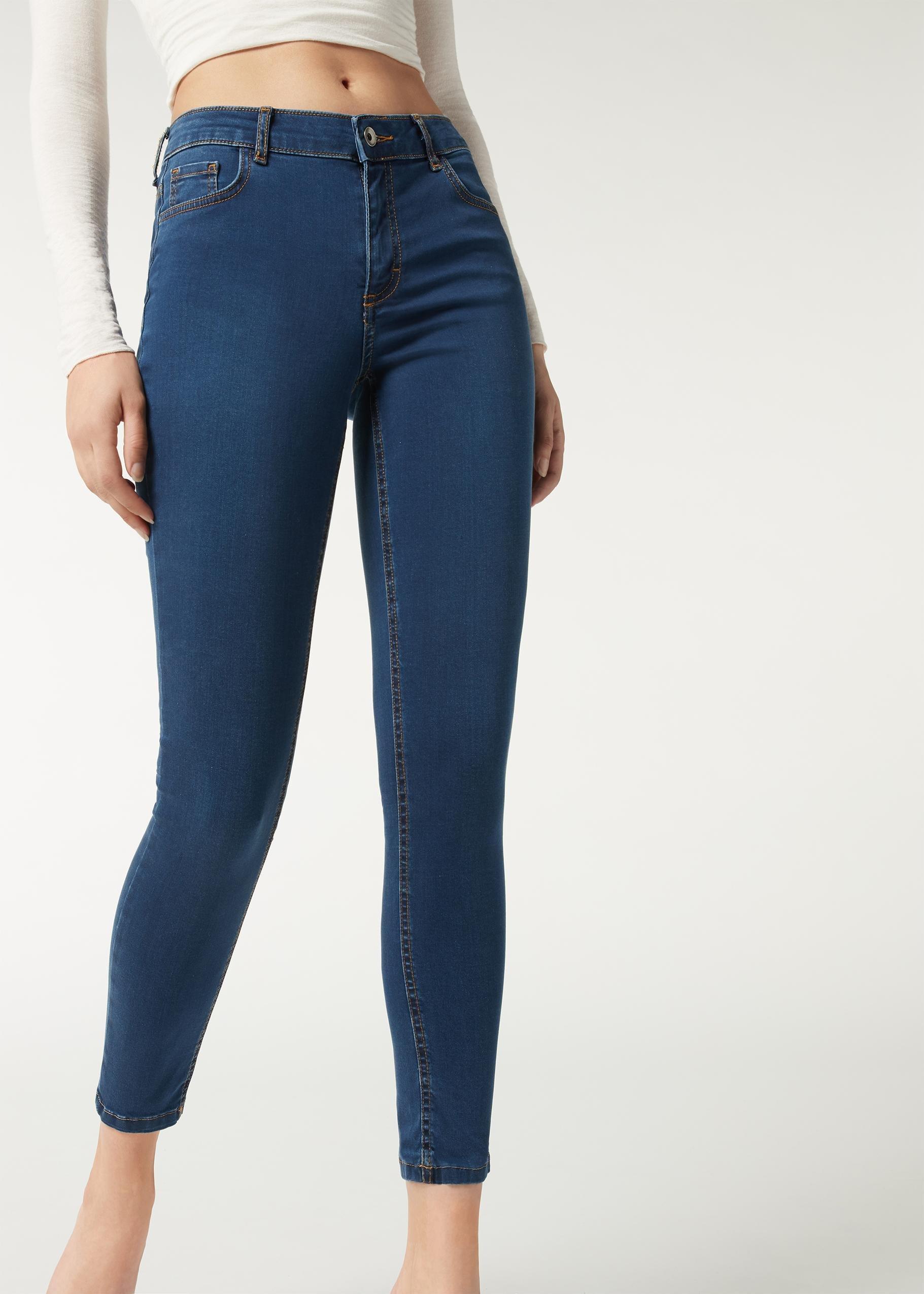 LIGHT DENIM BLUE Sexy-Slim-Fit Lightweight Jeans, , large image number 0
