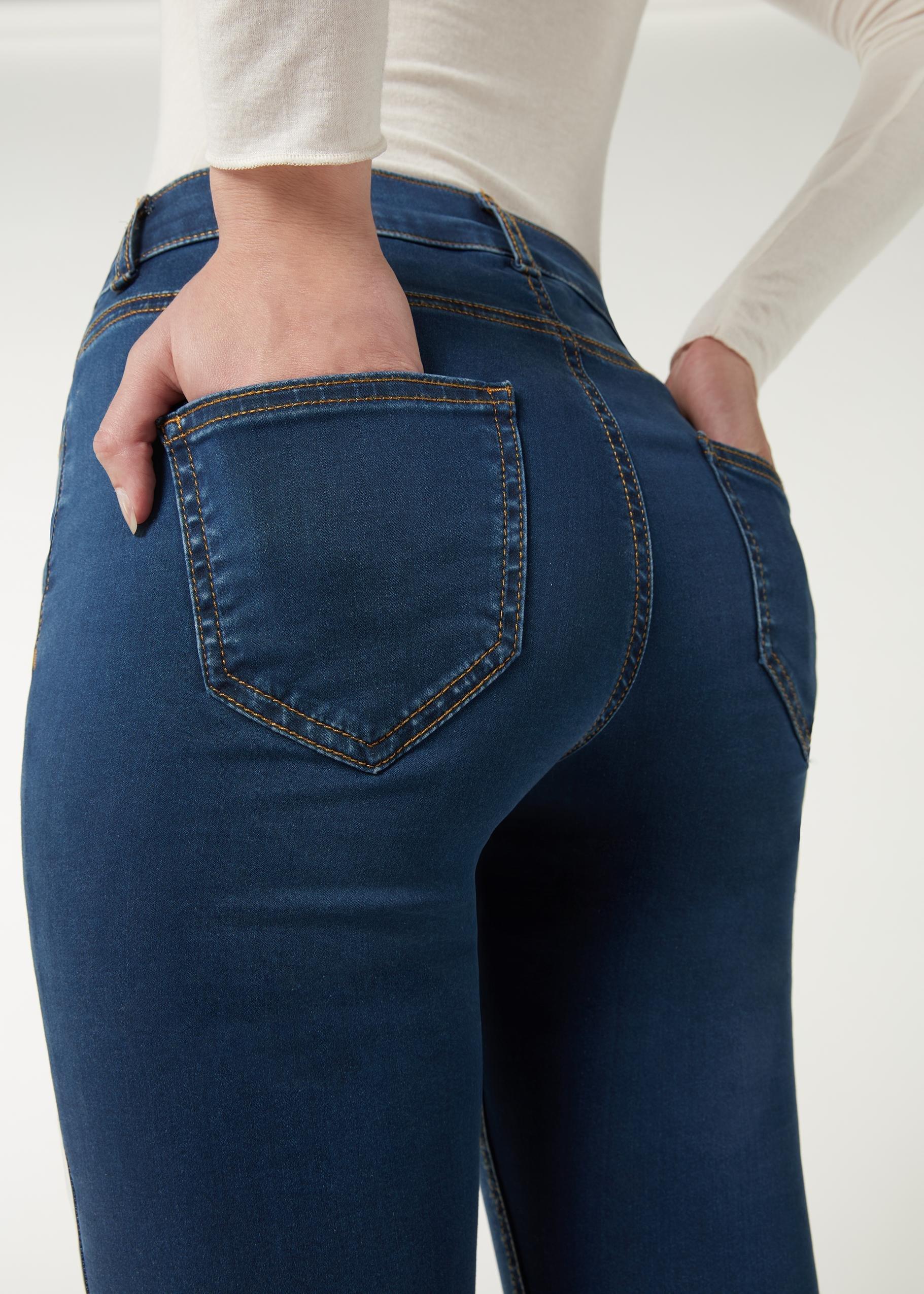 LIGHT DENIM BLUE Sexy-Slim-Fit Lightweight Jeans, , large image number 1