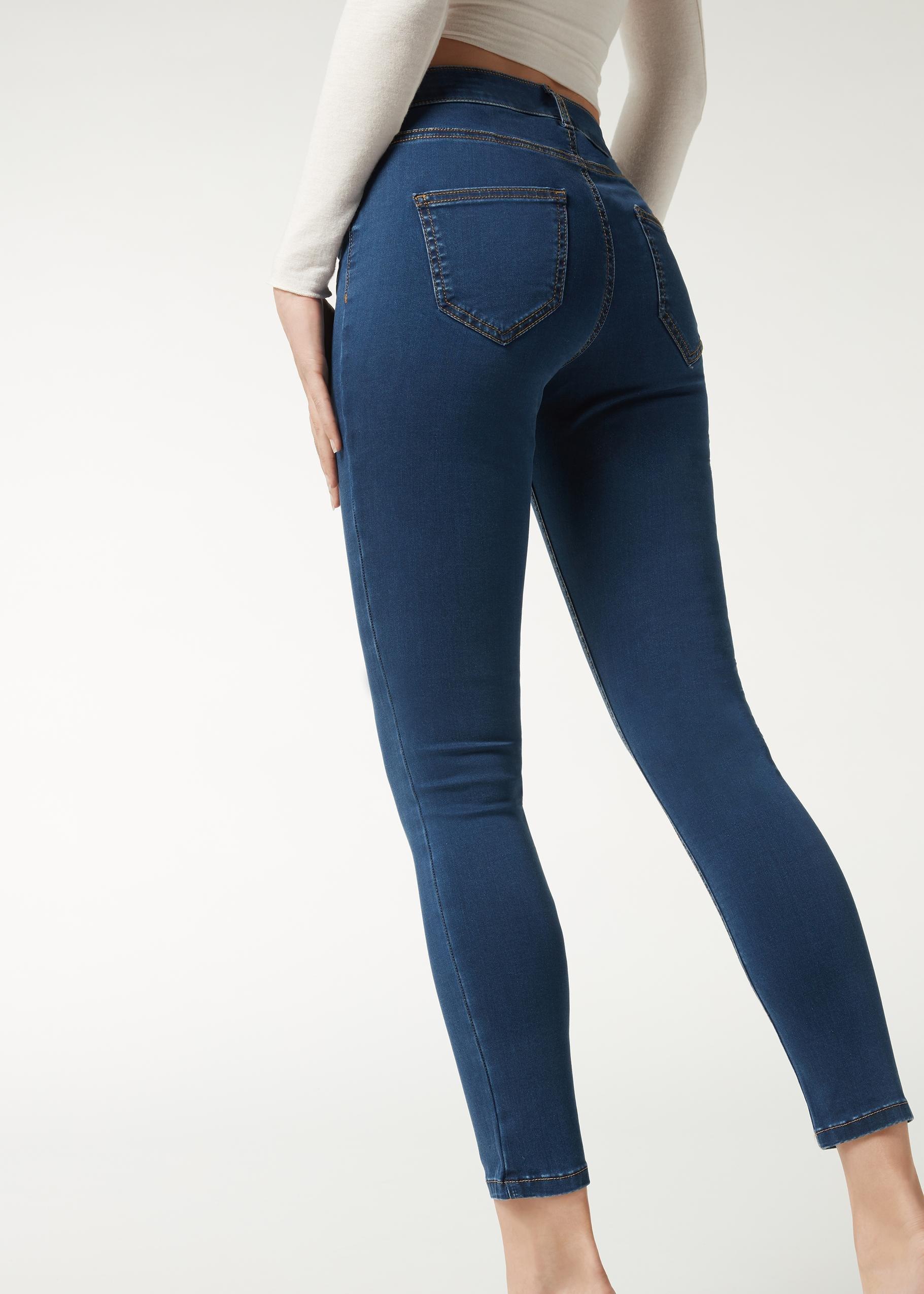 LIGHT DENIM BLUE Sexy-Slim-Fit Lightweight Jeans, , large image number 2