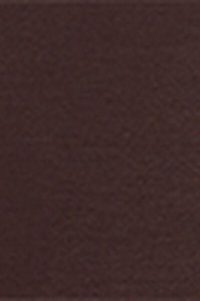 Brown Elastic Waist Flared Leggings, 5501_116F, large image number 4