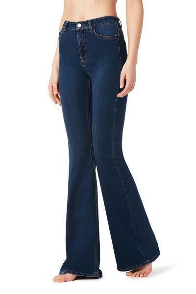 بنطلون جينز أزرق ، نسائي, Blue Denim, large image number 3