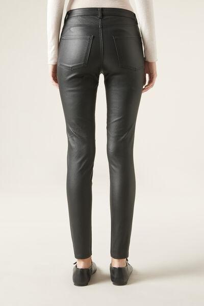 جينز جلد أسود, Black, large image number 6