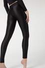 Calzedonia - Black Super Shiny Leggings, Women