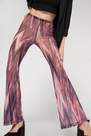 Calzedonia - Pink Printed Tulle Flared Leggings