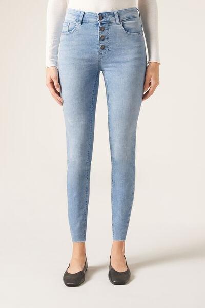 Blue Super-Skinny Jeans, 5501_4940, large image number 1