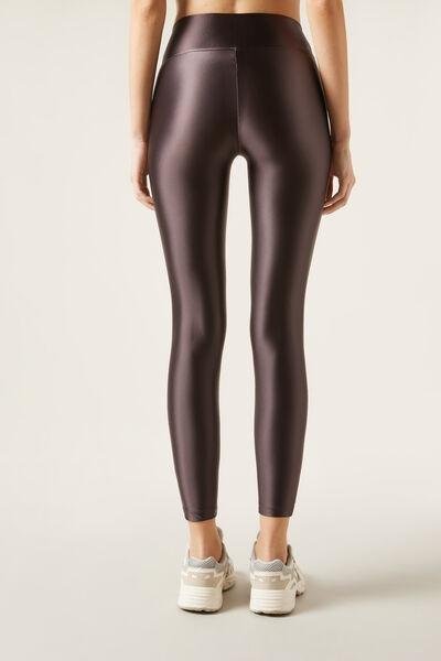 Super Shine Satin Finish Leggings, , large image number 2