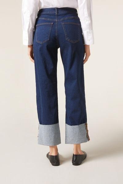 Blue Culotte Jeans, 5501_3182, large image number 2