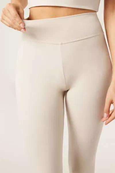 Beige First Class Leggings, 5501_113F, large image number 3