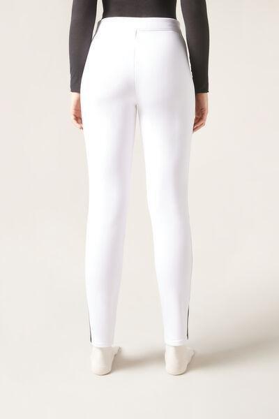 Fur Details Casual Trousers, , large image number 2