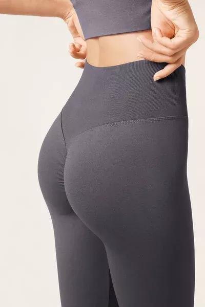 GREY Scrunch Leggings, 5501_059F, large image number 3