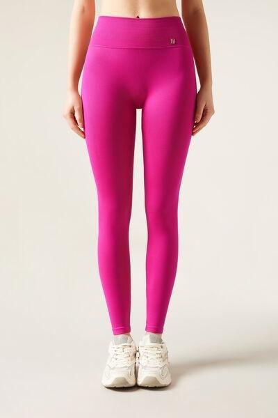 Pink Scrunch Leggings, , large image number 1
