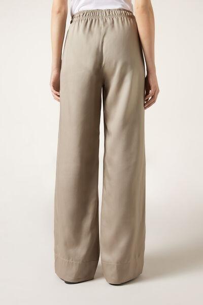 Green Plain Casual Joggers, , large image number 2