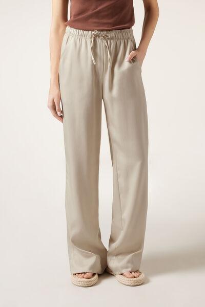 Beige Ultra Light Cargo Joggers, , large image number 0