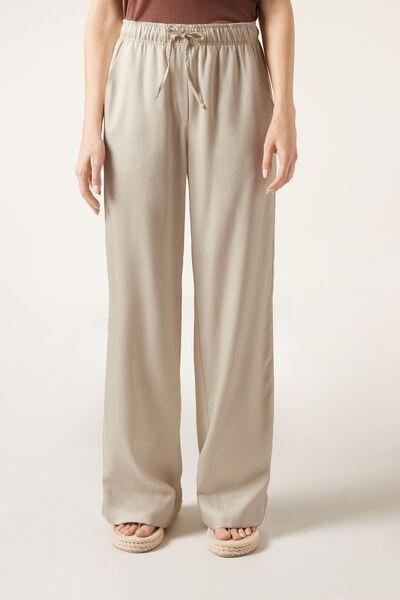 Beige Ultra Light Cargo Joggers, , large image number 1