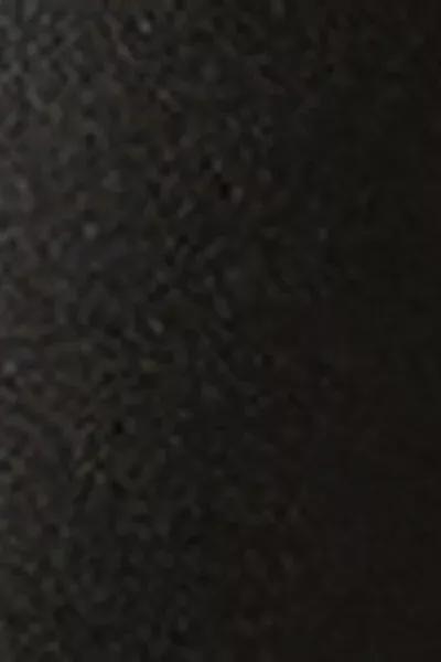 Black Super-Shiny Opaque Leggings, Black, large image number 4