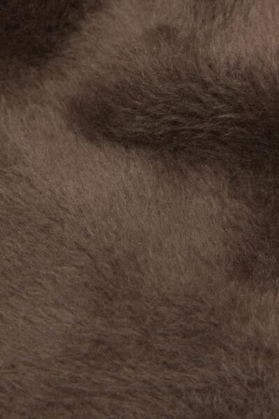 Grey Plush Thermal Palazzo Pants, 5501_112F, large image number 3