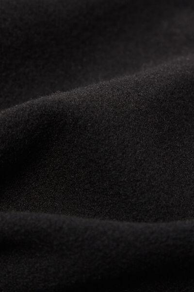 Black Coated-Effect Thermal Flared Pants, Black, large image number 3