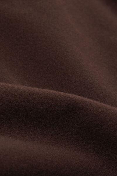 Brown Coated-Effect Thermal Flared Pants, 5501_110F, large image number 3