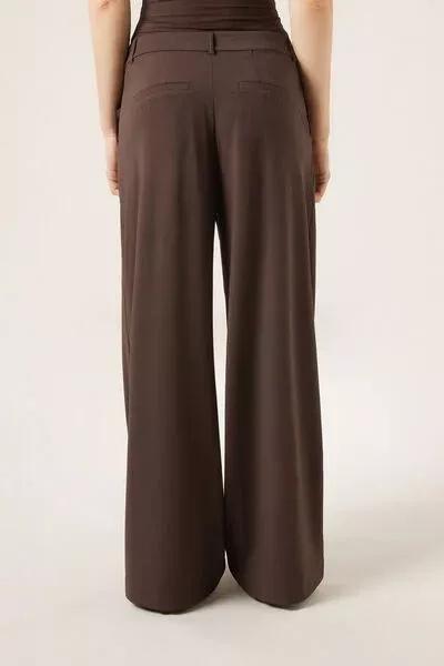Brown Comfy Flex Pants, 5501_144F, large image number 2