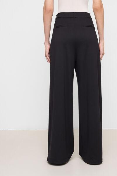 Black Comfy Flex First Class Pants, Black, medium