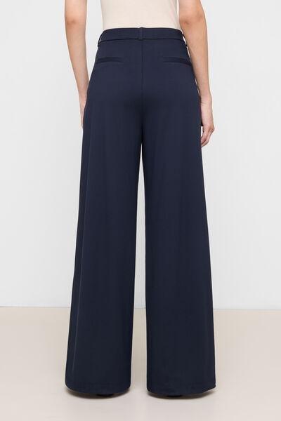 Navy Comfy Flex First Class Pants, 5501_205F, medium